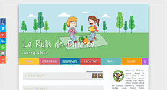 Desktop Screenshot of larutadedulcinea.com